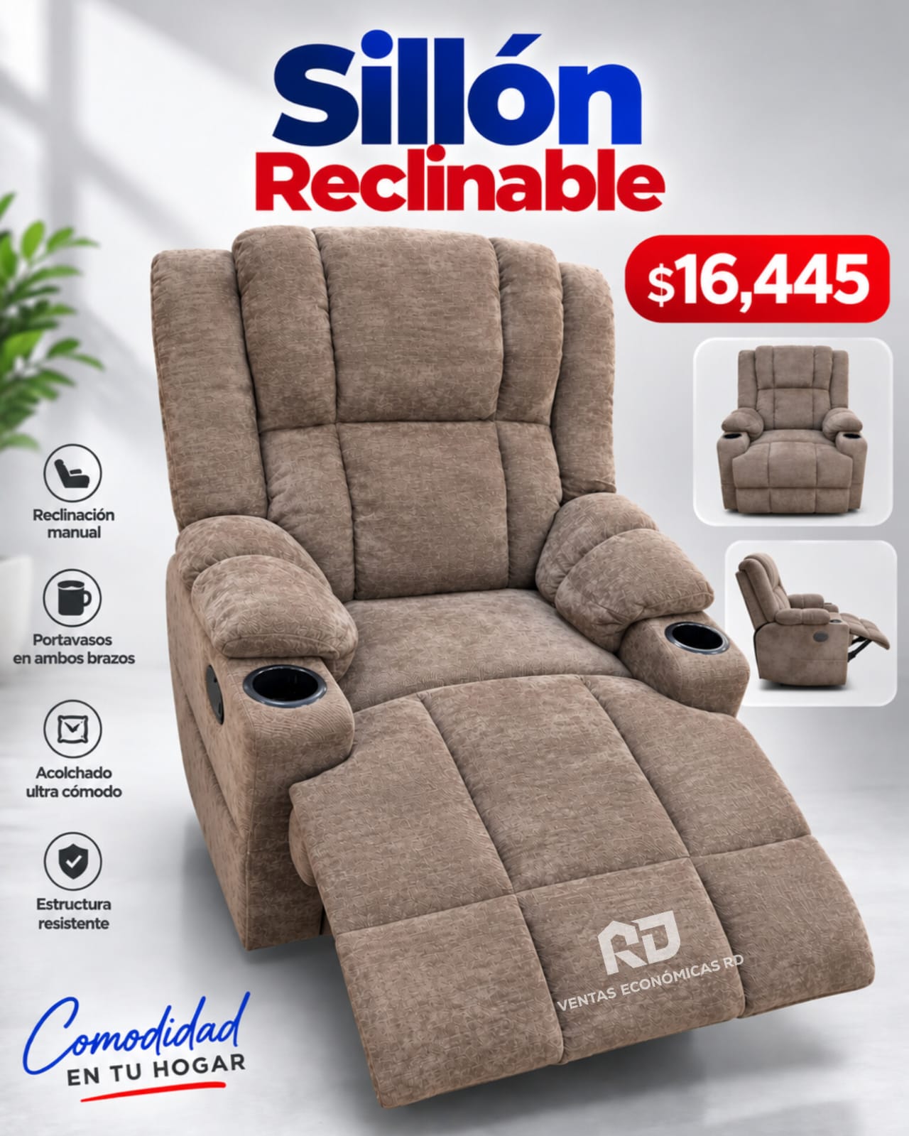 SILLON RECLINABLE