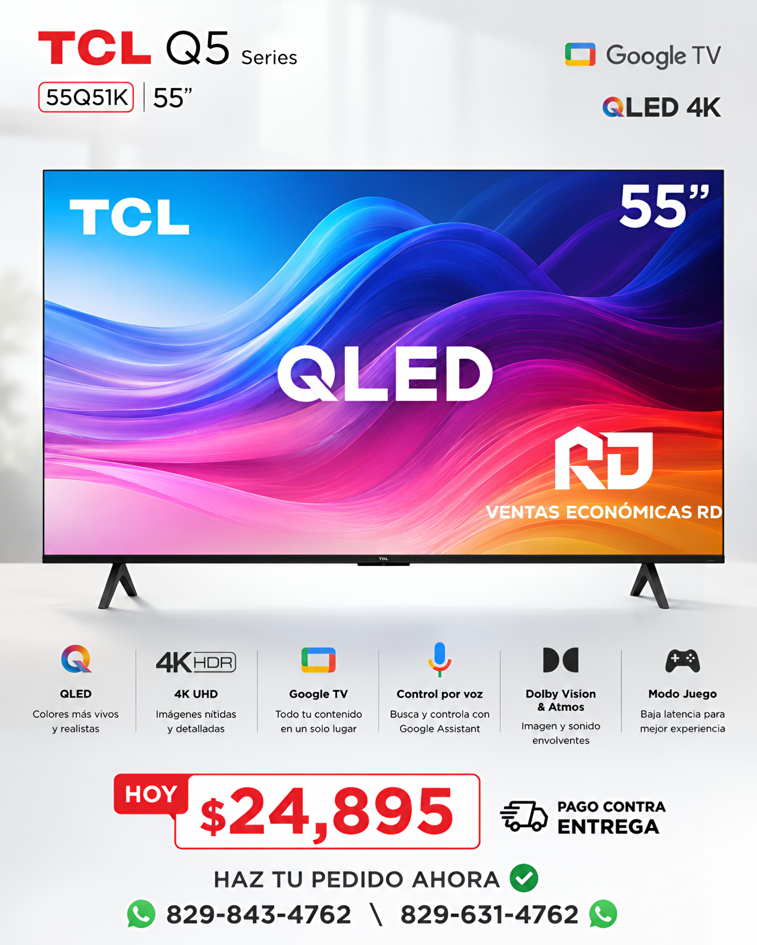 Televisor 55 pulgadas tc