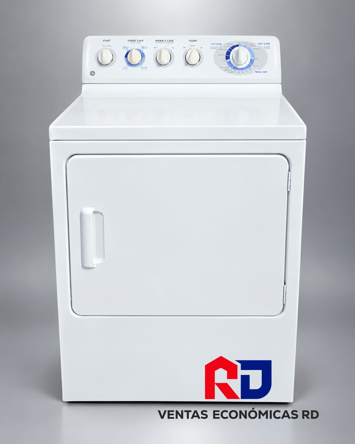 Secadora Eléctrica GE 220 V (General Electric) de Carga Frontal | Ventas Económicas RD