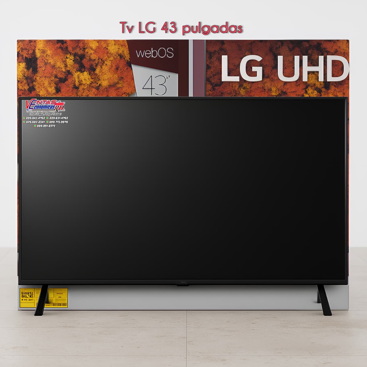 Smart TV LG 43 Pulgadas 4K UHD 43UP76 webOS | Ventas Económicas RD