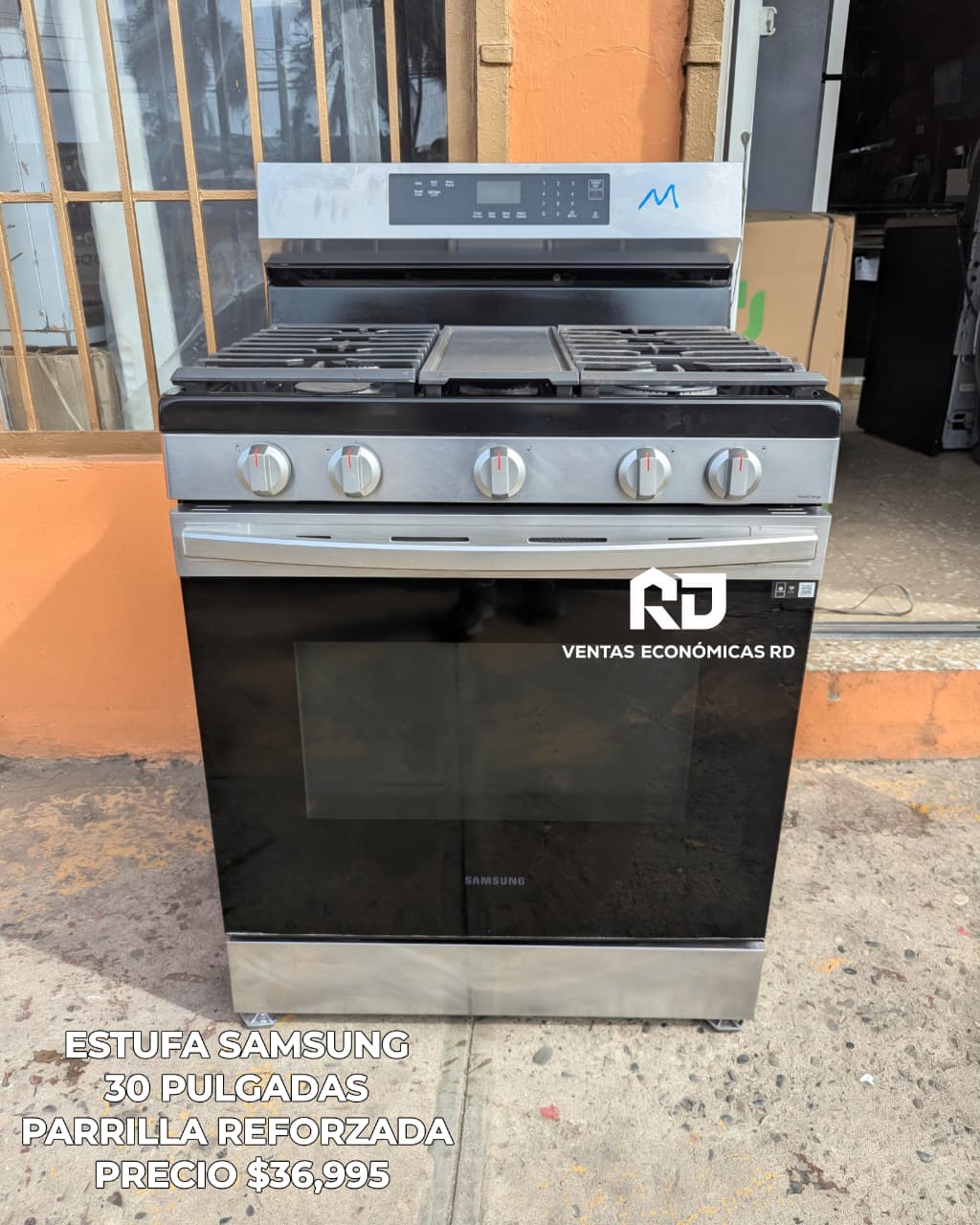 Estufa 30 pulgadas samsung