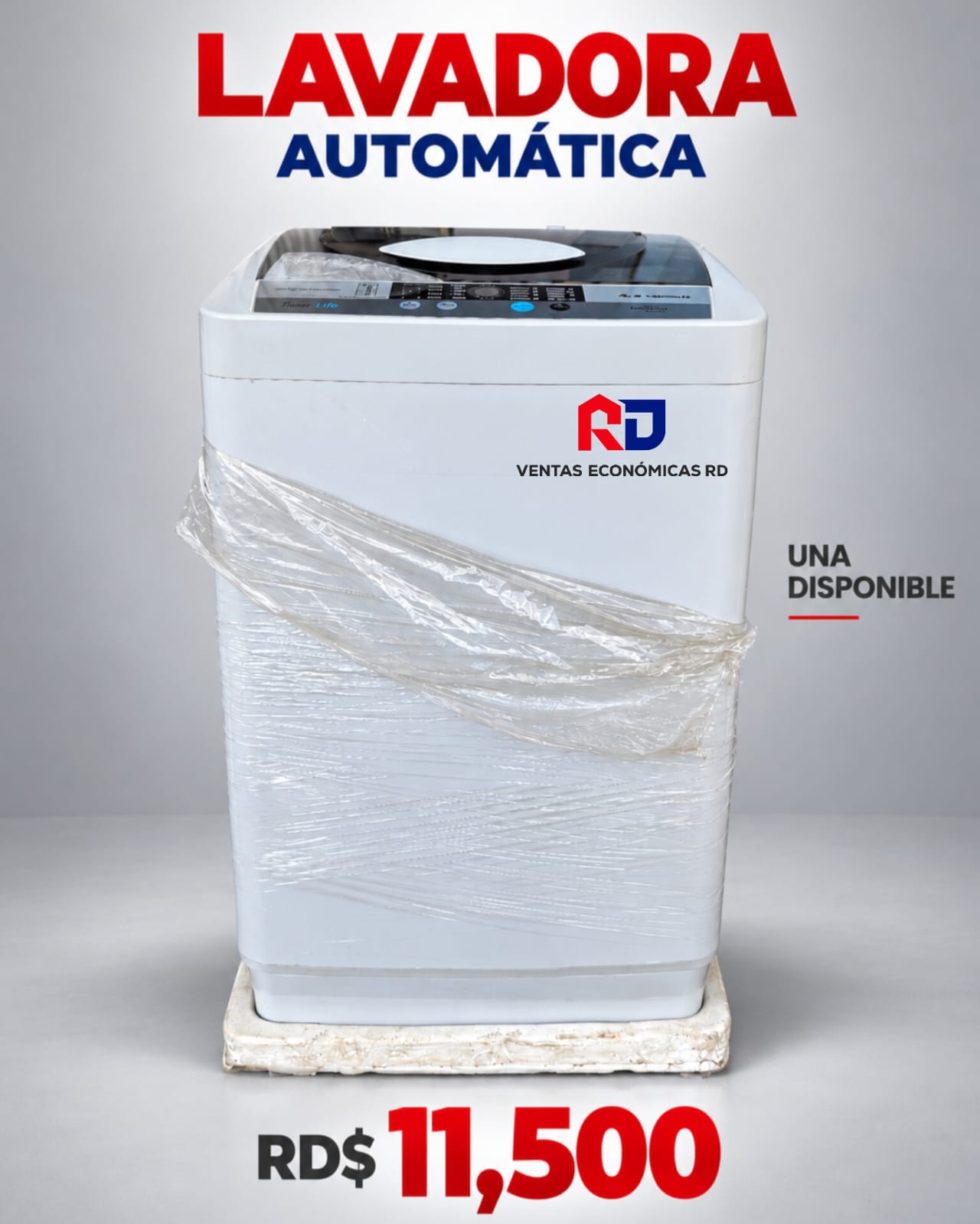 Lavadora Automática Ace Snow 7.6 KG – ¡Una Disponibles en Oferta! 