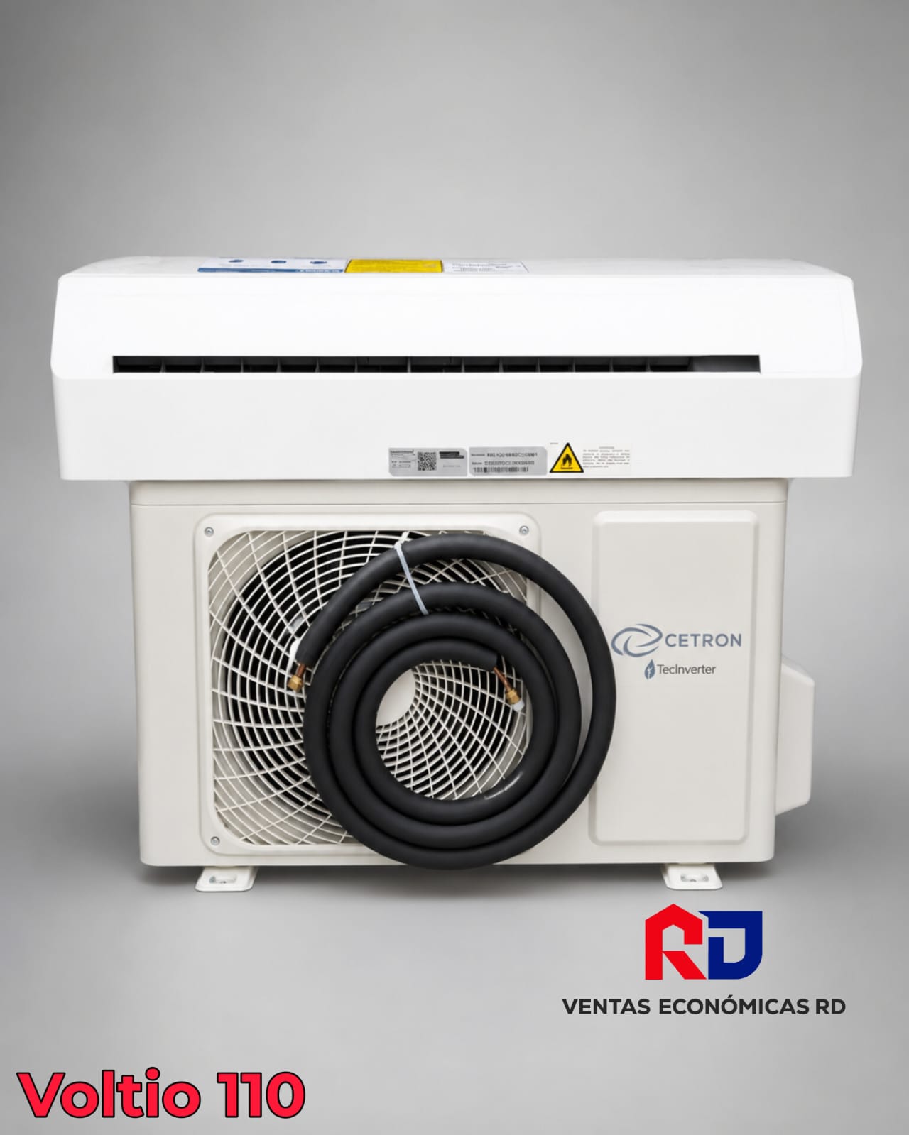 Aire Acondicionado Mini Split Cetron 12,000 BTU Inverter 110V