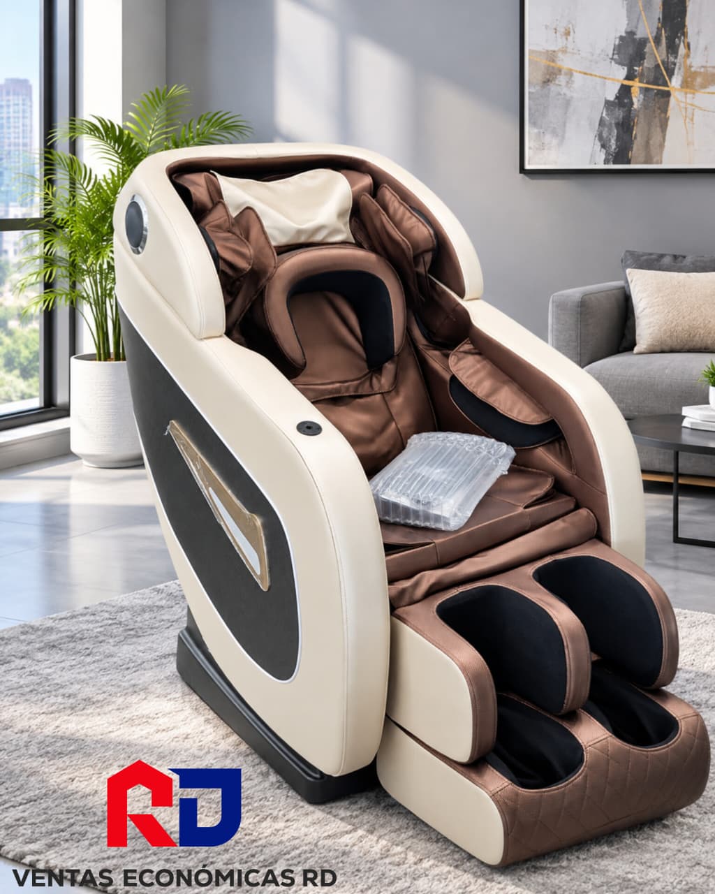 Sillón de Masaje Reclinable Inteligente 3D | Lujo y Confort para el Hogar