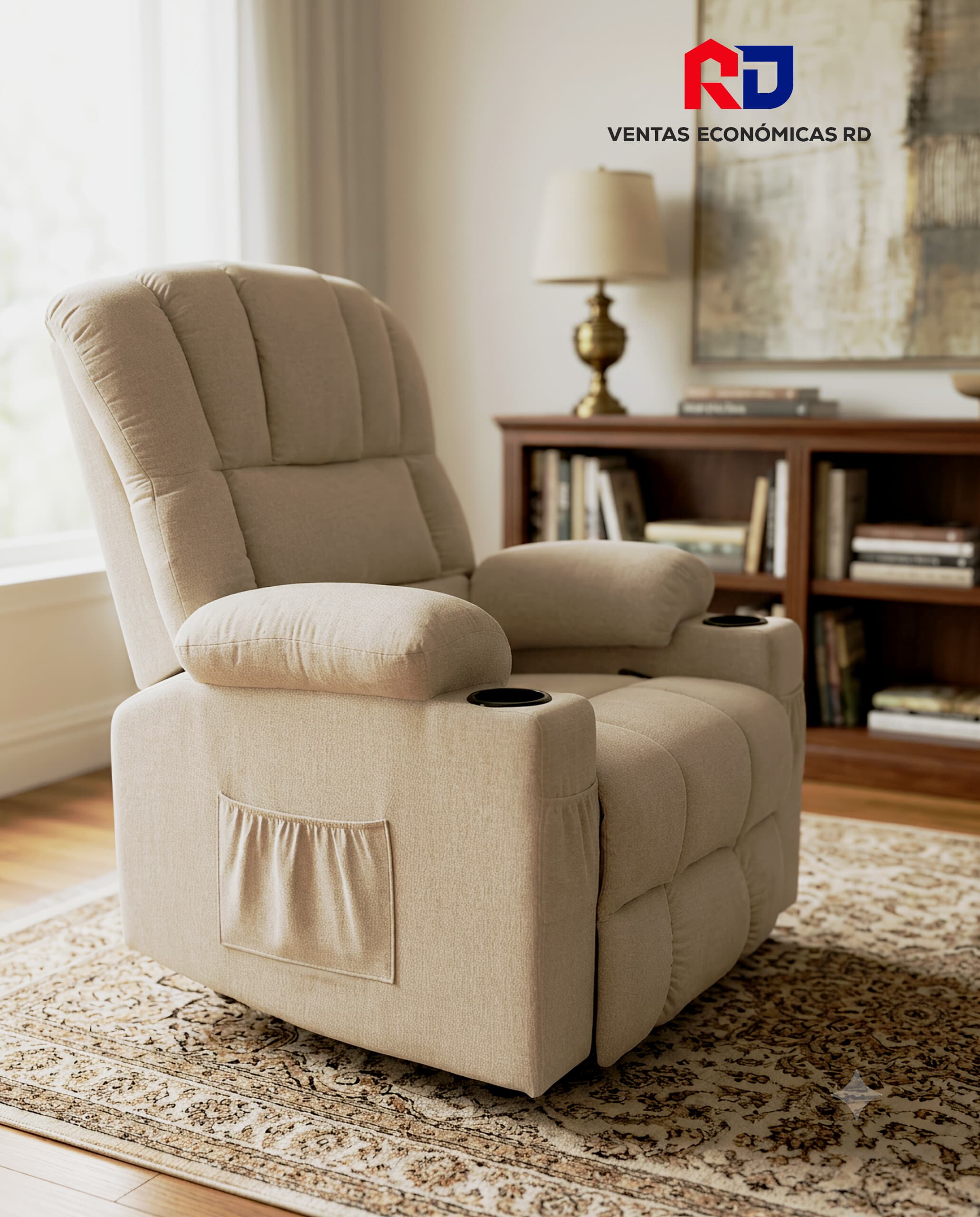 Sillon microfibra reclinable